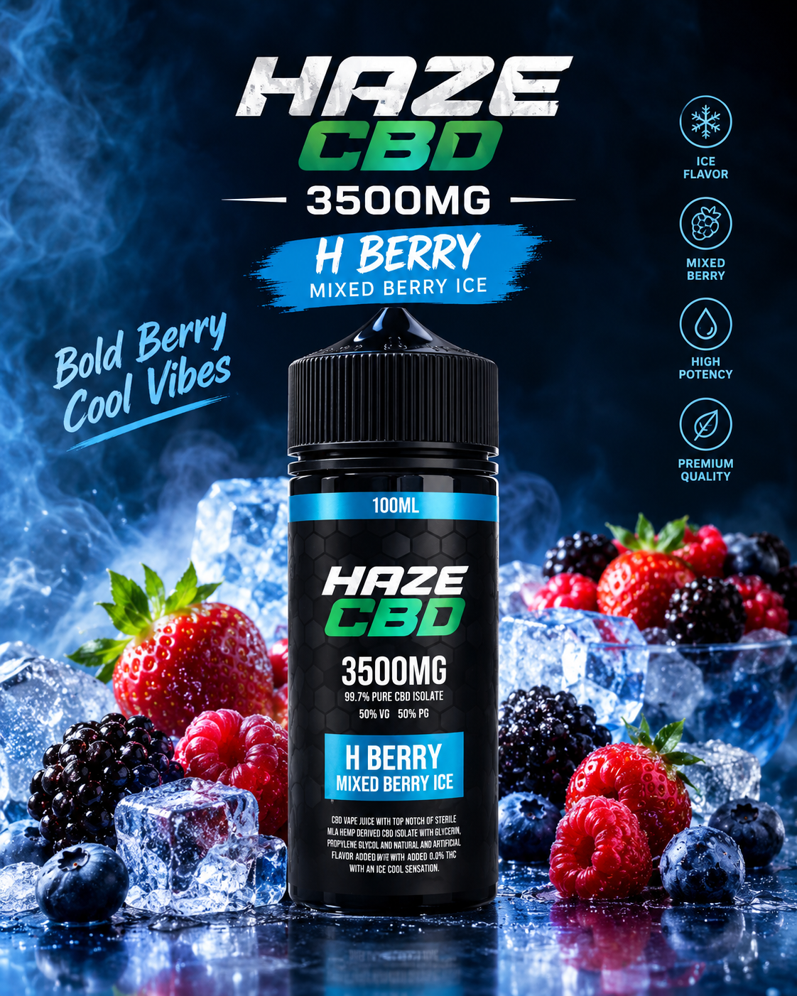 Haze CBD 100ml 3500mg